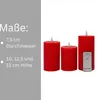 3er Set Led Kerzen 7,5cm ø Kerze flackernde Flamme mit Produktbild-Vorschau 4