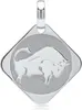 Sternzeichen Anhänger 925 Sterlingsilber - Stier SP0413 Produktbild-Vorschau 1