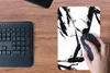MuchoWow® Mauspad Mousepad Farbe - Schwarz - Abstrakt 18x27 Produktbild-Vorschau 4