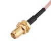 SMA Buchse auf MMCX Stecker rechtwinklig RF Pigtail Koaxial Produktbild-Vorschau 5