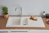 Einbauspüle Küchenspüle Spüle Granit Mineralite 100 x 50 Produktbild-Vorschau 1