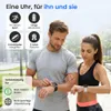 Siltcon® Smartwatch Pro Damen & Herren Silber – Produktbild-Vorschau 9
