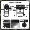 Grill & Chill Gartengrill, Holzkohlegrill - großer Produktbild-Vorschau 3