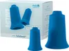 A set of blue cupping tools and their packaging. Produktbild-Vorschau