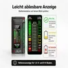 Digitaler Batterietester mit LCD‑Display, ohne eigene Produktbild-Vorschau 7