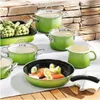 RIESS Topfset, Emaille, smaragd, 5-teilig (1 Set) Produktbild-Vorschau 6