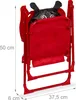 Sedia pieghevole per bambini Relaxdays, sedia da campeggio Anteprima dell’immagine prodotto 5
