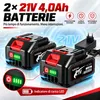 Soffiatore a Batteria 21V Brushless, 2×4,0Ah Batterie, 320 Anteprima dell’immagine prodotto 5
