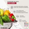 Passoire inox 24 cm avec anses Fackelmann Voir les images du produit 3