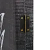 A close-up view of a hinged panel on a room divider. Produktbild-Vorschau