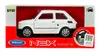 Welly Fiat 126p blanc 1:34-1:39 modèle en métal moulé sous Voir les images du produit 5