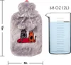 Biggdesign Wärmflasche 2L mit Katzenmotiv – Plüsch-Bezug, Produktbild-Vorschau 9