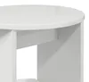 vidaXL Mobile laterale in materiale composito, bianco Anteprima dell’immagine prodotto 8