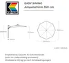 Kettler Ampelschirm Sonnenschirm EASY SWING Rund mit Produktbild-Vorschau 3