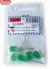 LED 8x8mm grün gefärbt ca. 5 Stück Produktbild-Vorschau 1