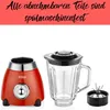 Zilan 60er Jahre Retro Standmixer Edelstahl Smoothie Maker Produktbild-Vorschau 3