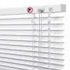 55x130 cm Weiß Fensterjalousie Aluminium-Jalousie 25 mm Produktbild-Vorschau 12