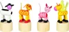 goki Figurines à agiter Animaux 10cm bois 4f 12=Displ Voir les images du produit 1