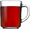 A clear studio shot of a glass mug filled with a red liquid. Produktbild-Vorschau