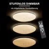 LED Deckenleuchte Ø35cm 24W 2400lm CCT 2700K-6000K Produktbild-Vorschau 7