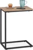 Relaxdays Beistelltisch in C-Form, HBT 60 x 30 x 45 cm, Produktbild-Vorschau 1