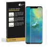 A product box for a screen protector is shown next to a smartphone with a screen protector applied. Produktbild-Vorschau