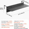 VEVOR Balkontisch, 800x300 mm, klappbarer Balkonhängetisch, Produktbild-Vorschau 7