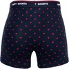 Happy Shorts Herren Boxer Shorts, 3er Pack - Retro Jersey, Produktbild-Vorschau 3
