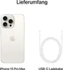 Apple iPhone 15 Pro Max 512 GB blanc Voir les images du produit 17