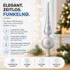 Toppunt voor kerstboom, kerstboomtop, accessoire voor Productafbeelding-voorbeeld 3