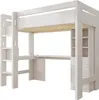 OKWISH Lit Mezzanine 90x200 - Lit Simple Avec Bureau Voir les images du produit 8