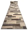 Tapis de couloir KARMEL Deski planches caramel gris 100cm Voir les images du produit 1