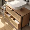 Wastafelonderkast Vicco Linara Eiken/Zwart 80 x 59 cm, Productafbeelding-voorbeeld 4