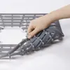 32,5 x 28,7 x 1,1 cm, šedá - Silikonová podložka pod dřez Náhled obrázku produktu 3