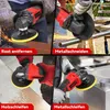 Akku-Winkelschleifer 125mm Bürstenlos Trennschleifer mit 2 Produktbild-Vorschau 4