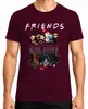 Maglietta FRIENDS Horror Ikonen Pennywise Michael Jason Anteprima dell’immagine prodotto 1