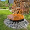 CLGarden Springbrunnen Cortenstahl Wasserschale SCWS80 Produktbild-Vorschau 12