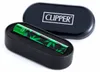 Clipper Metall Feuerzeug: Green Leaves V1 (Grün-Schwarz) Produktbild-Vorschau 2