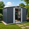 Aga Abri de jardin 301x214x238 cm Gris foncé Voir les images du produit 9