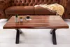 Massiver Baumkanten-Couchtisch AMAZONAS 110cm braun Produktbild-Vorschau 4