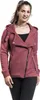 RED by EMP Damen rote Kapuzenjacke mit Kragen 3XL Produktbild-Vorschau 8