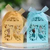 50PCS Sweet Couple Design Laser Cut Hochzeit Süßigkeiten Produktbild-Vorschau 3