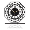 Opviq, Repido - Black, Dekorative Uhr, 100 % METALL, Produktbild-Vorschau 3