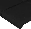 vidaXL Kopfteil mit Ohren Schwarz 93x16x118/128 cm Stoff -  Produktbild-Vorschau 13