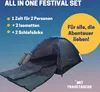 Best Sporting 66610 Zelt FESTIVAL 205 x 150 x 105 cm Produktbild-Vorschau 2
