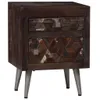 vidaXL Stolik nocny z litego drewna 40x30x50 cm Podgląd zdjęcia produktu 15