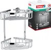 tesa Duschregal Duschablage Eckregal Doppel Duschecke Produktbild-Vorschau 1