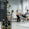 Relaxdays Weinregal, 21 Flaschen, dekoratives Flaschenregal Produktbild-Vorschau 3