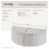 tectake® Polsterbank Moon kein Aufbau, 108 x 48 x 38,5 cm Produktbild-Vorschau 5