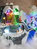 Weihnachtsszene mit Schneemann, Weihnachtsdorf Produktbild-Vorschau 5